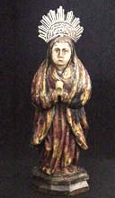 Antique Madonna Dolorosa