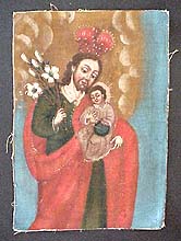 San Jose and Christ Nino Painting