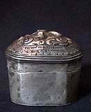 Burmese Silver Betelnut Box