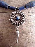 Antique Indian Pendant with Lapis