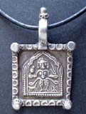 Antique Indian Goddess Pendant