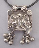 Antique Peacock Amulet India