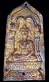 18th c. Lead Temple Tile